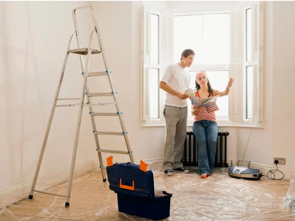 couple making plans together