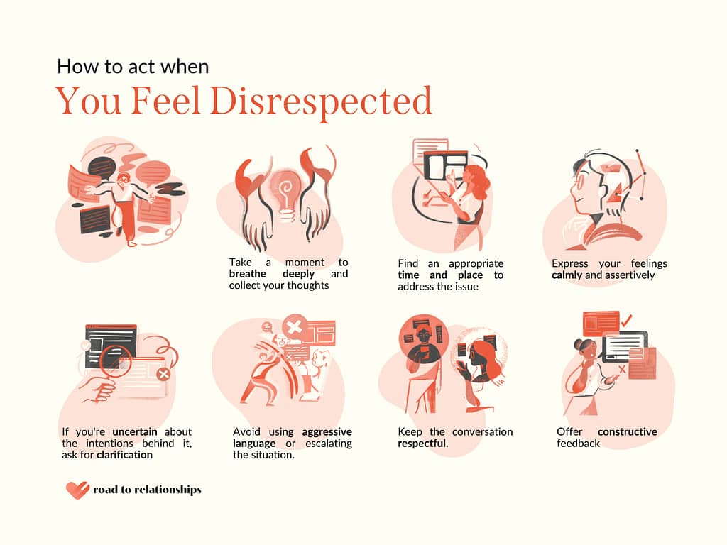 Dealing with disrespect